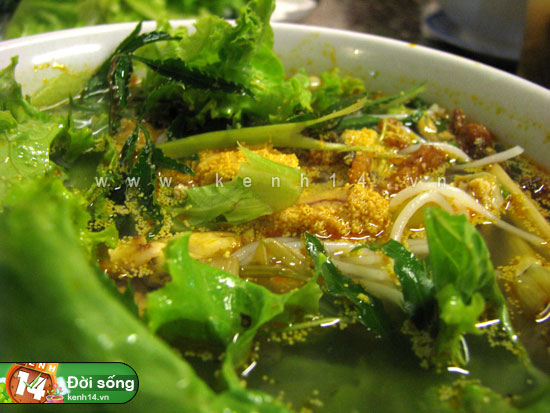 "Lạ miệng" bún cá rô đồng Hải Dương ở Sài Gòn