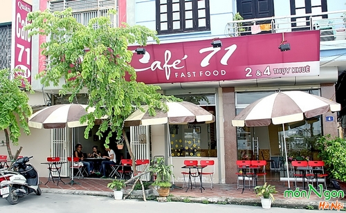 Café 71: Không gian mới dành cho bạn 