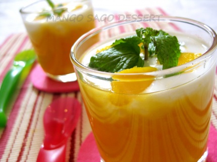 Mango Sago Dessert Mango Sago Dessert
