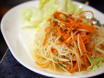 Som tam – món gỏi đu đủ của người Thái