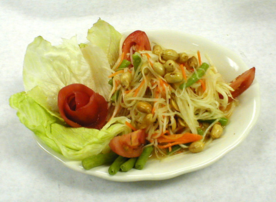 Som tam – món gỏi đu đủ của người Thái