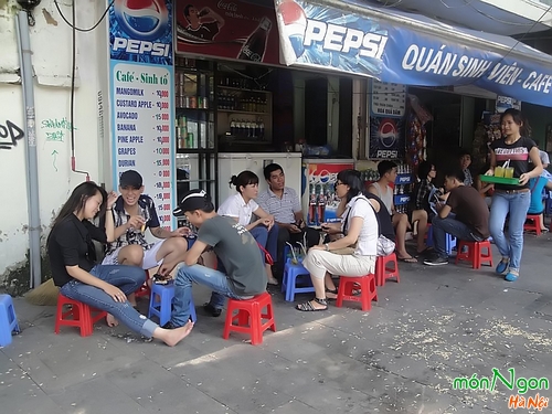 Trà chanh trong những ngày hè tại Hà Nội 