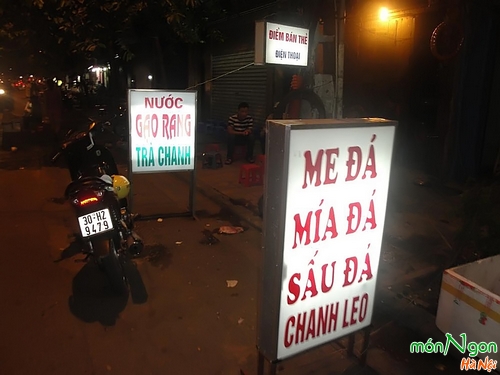 Trà chanh trong những ngày hè tại Hà Nội 