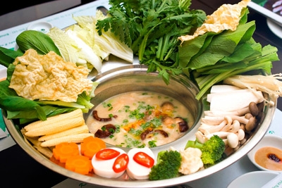 Lẩu nấm chay An Nhiên.